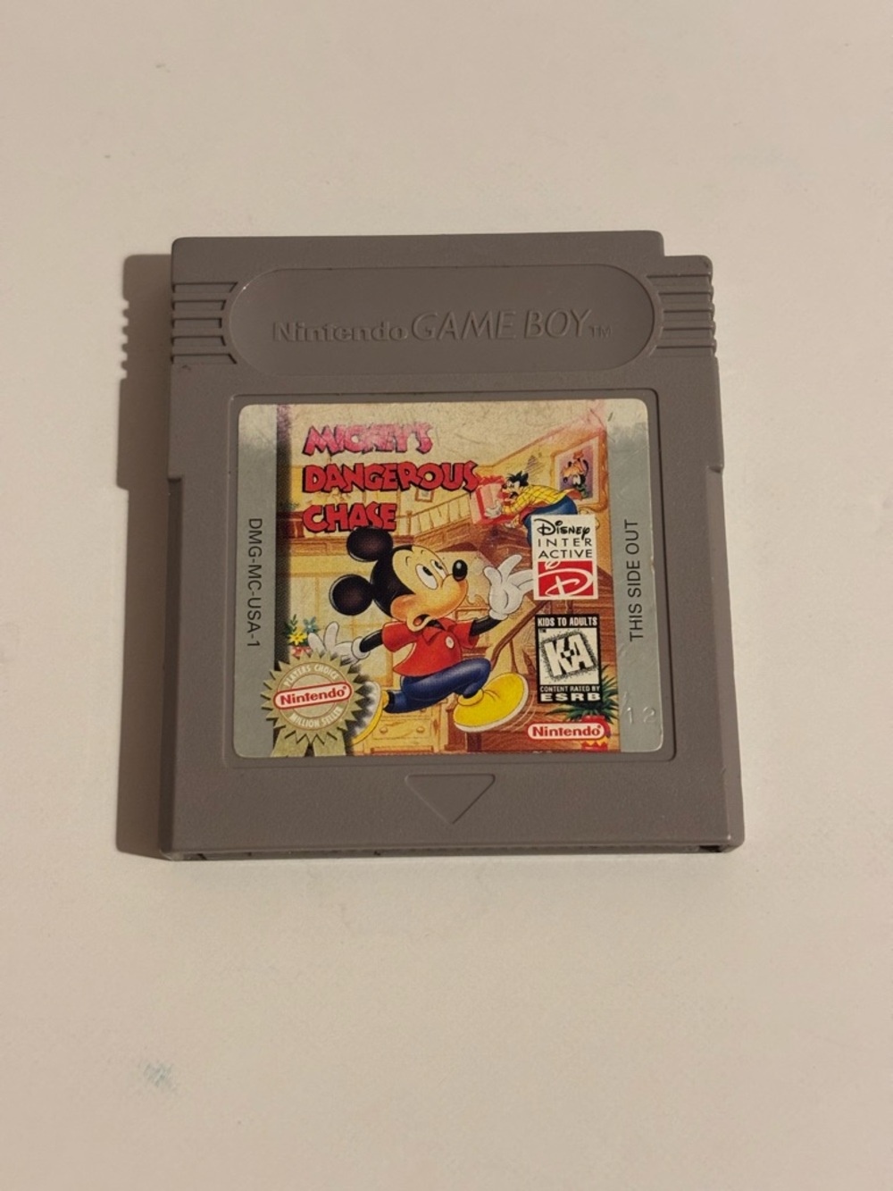 Mickey’s Dangerous Chase for Nintendo Gameboy